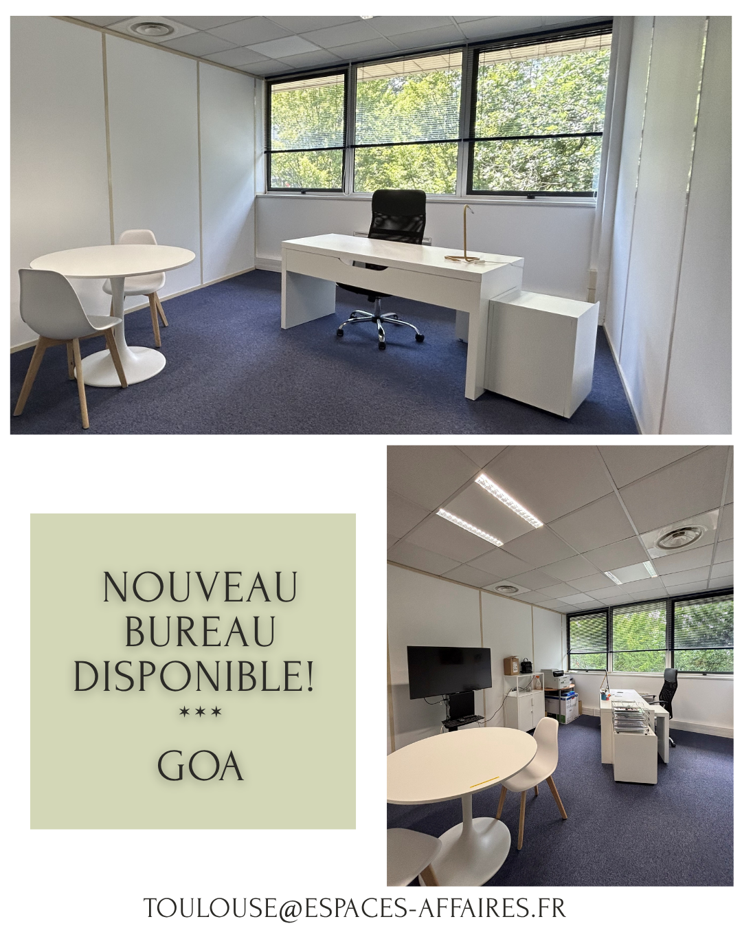 Publication Instagram Agence Immobilière Nouveau Bien Maison Simple Collage Photo Blanc